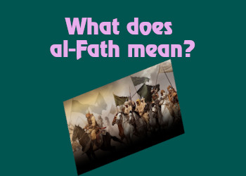 What does al-Fath mean?